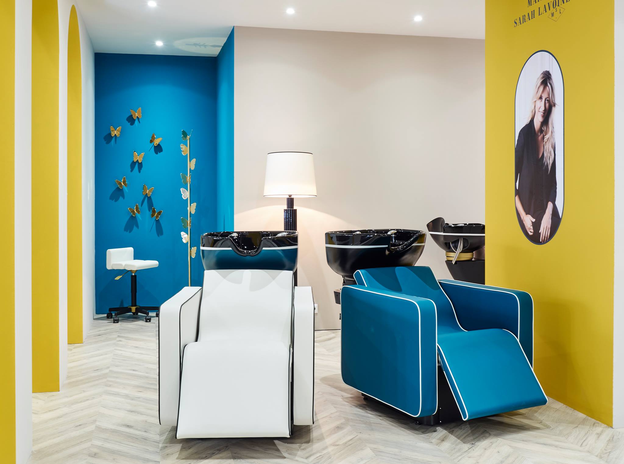 Парикмахерская мойка NOA COMFORT PIPING TON SUR TON — фото и характеристики Maletti