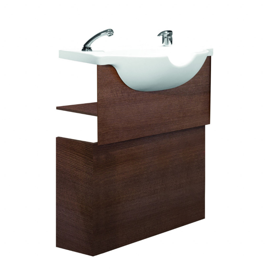 Парикмахерская мойка BARBER CABINET WITH FIX WHITE — фото и характеристики Maletti