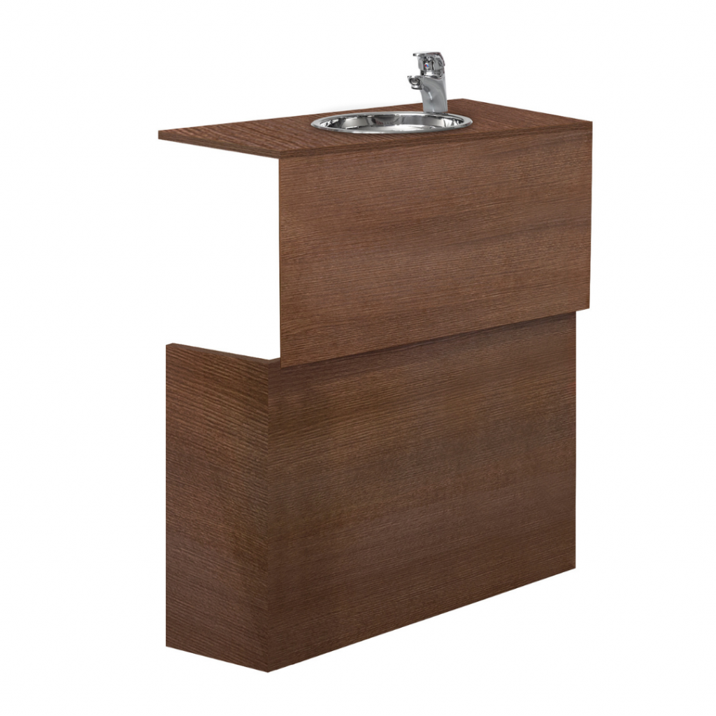 Раковина BARBER CABINET WITH ROUND BUILD-IN BASIN — фото и характеристики Maletti