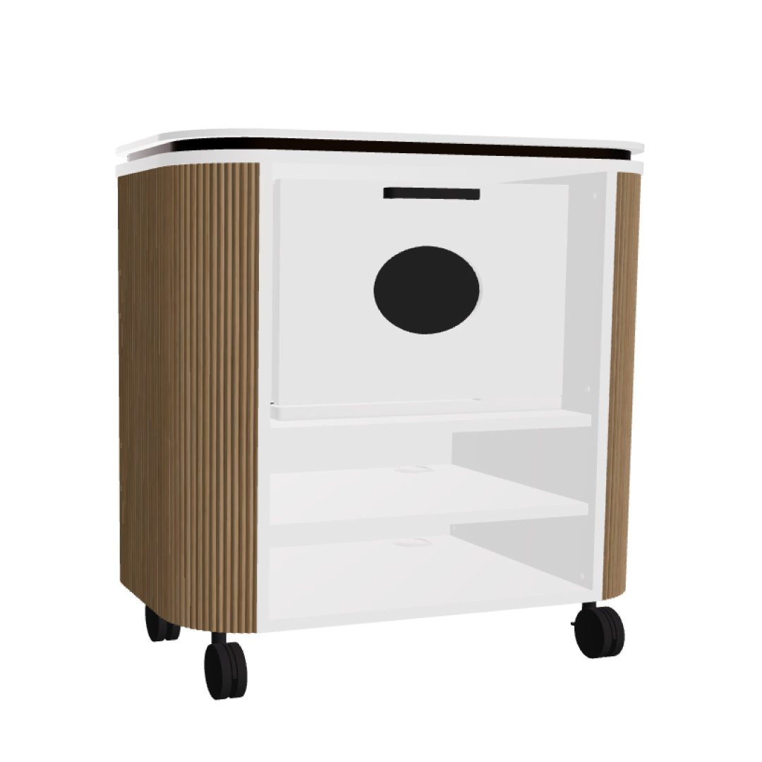 Тележка косметологическая DIONE MEDIUM — фото и характеристики Maletti