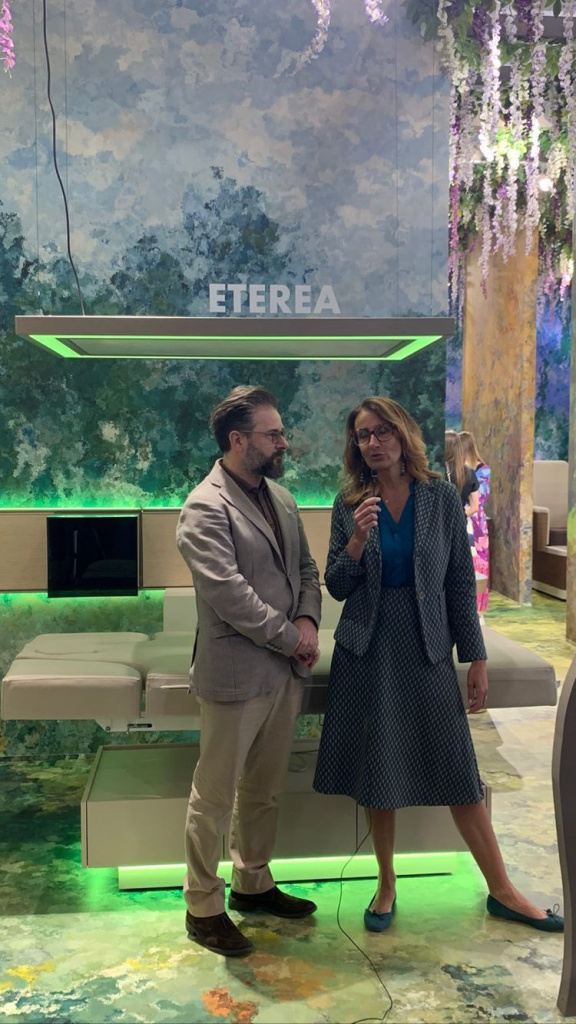 ALBERTO APOSTOLI на выставке COSMOPROF 2022