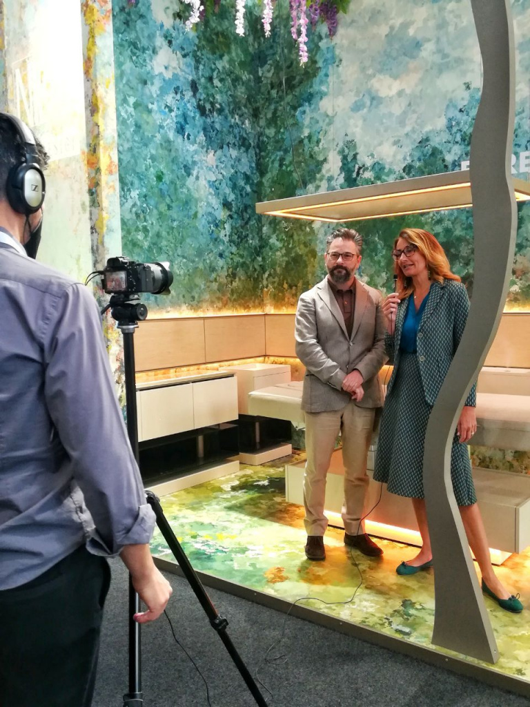 ALBERTO APOSTOLI на выставке COSMOPROF 2022