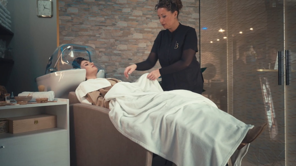 Парикмахерская мойка Maletti New Almond для spa head ухода