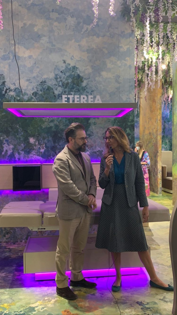 ALBERTO APOSTOLI на выставке COSMOPROF 2022